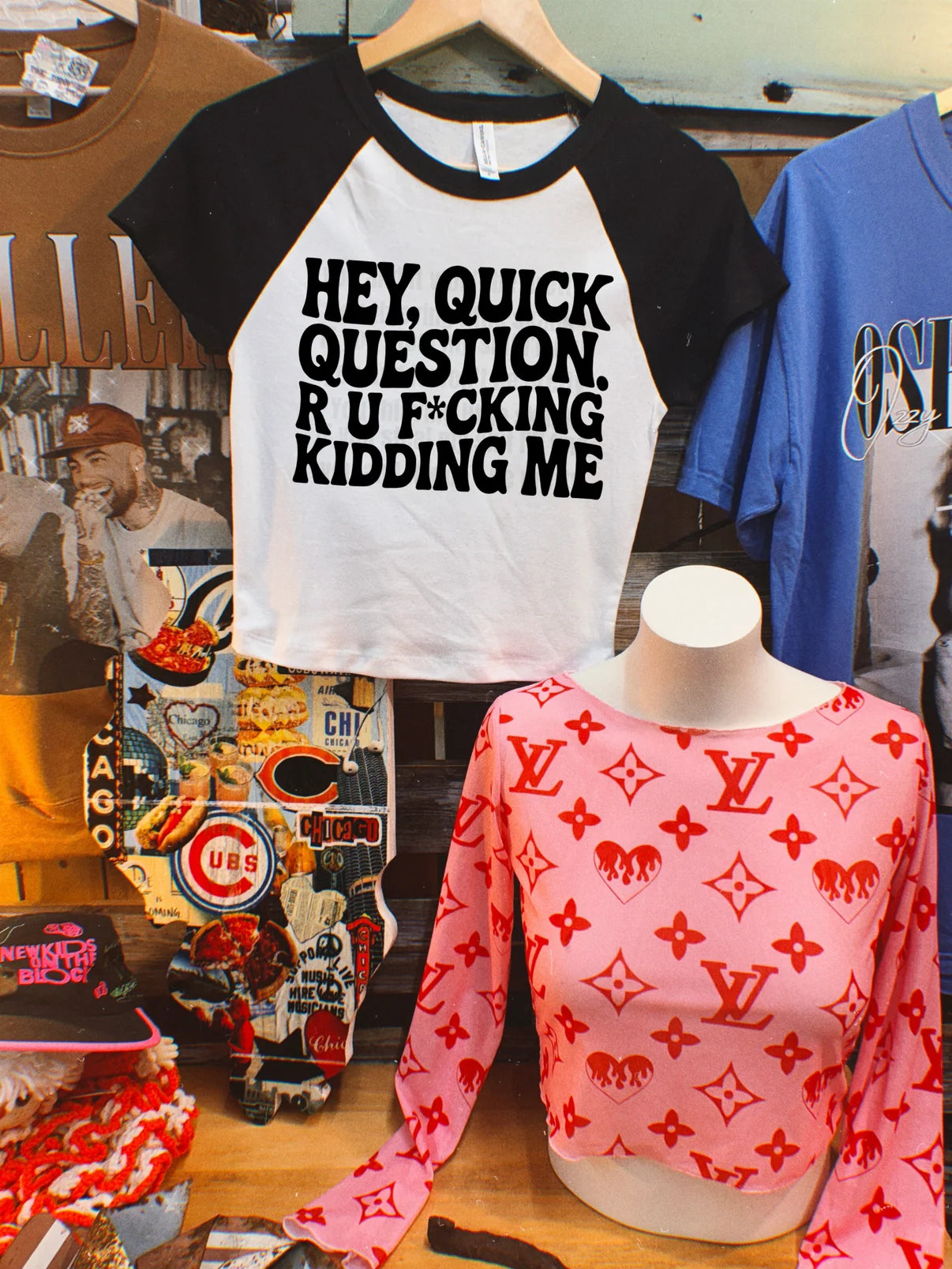 Quick Question Baby Tee