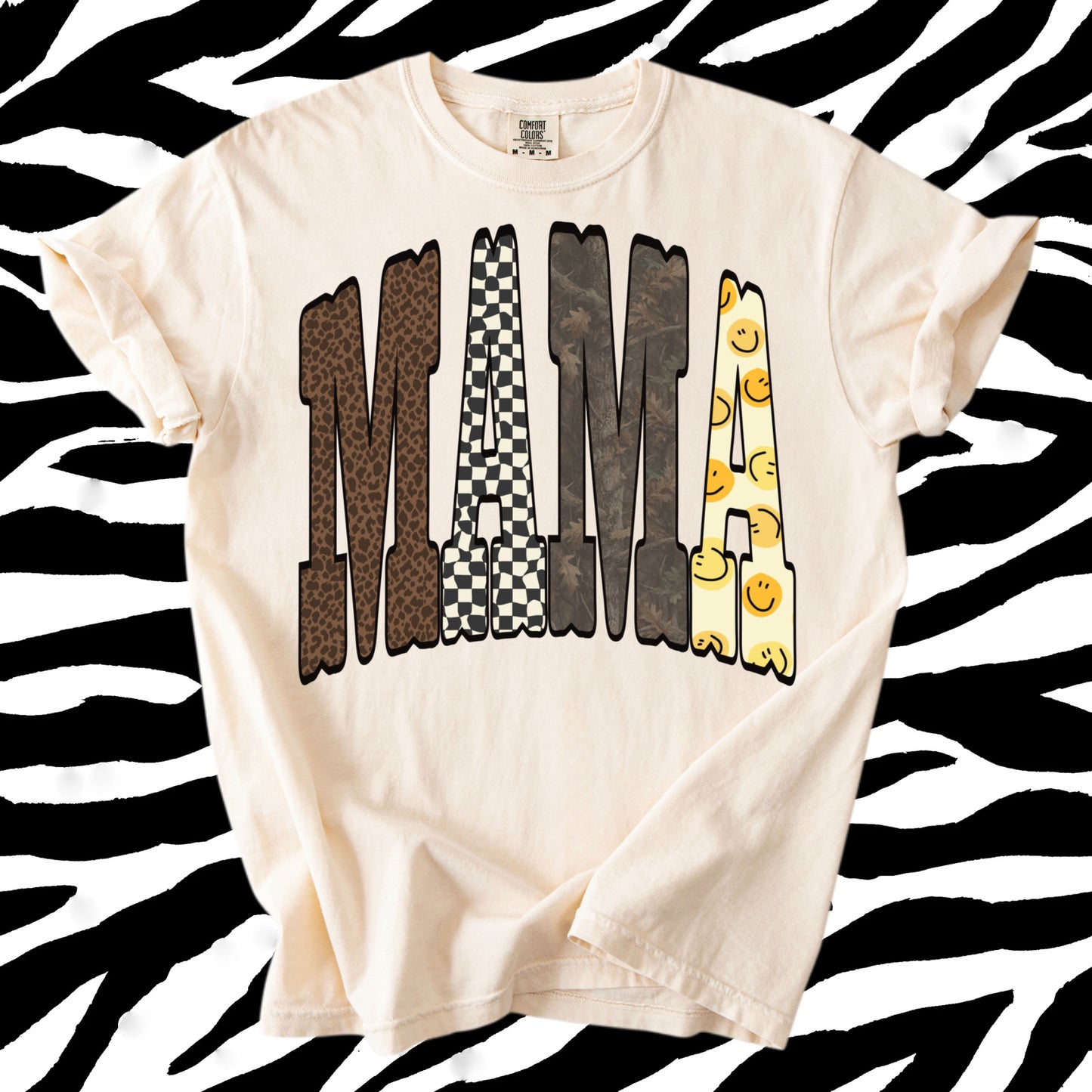 Smiley Mama Graphic Tee