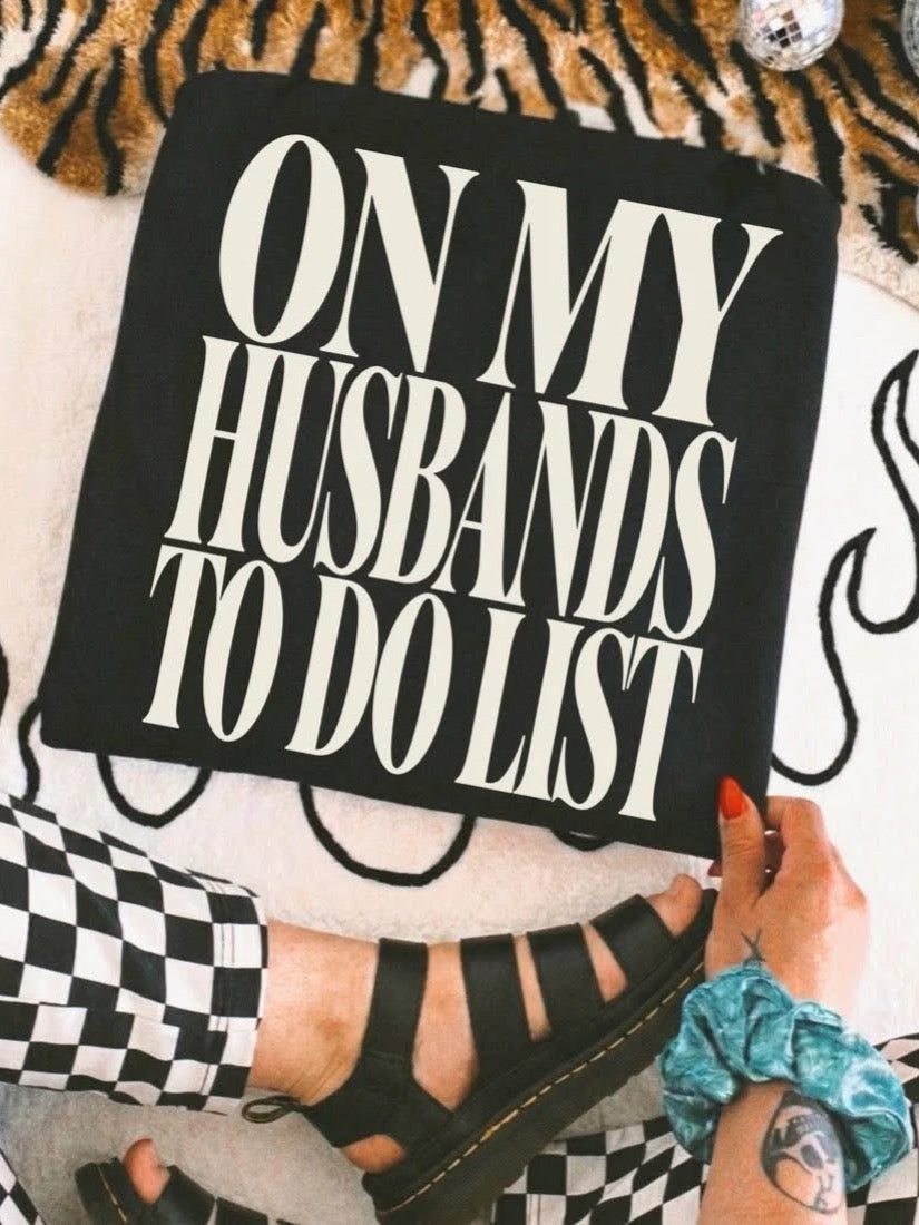 To Do List Graphic Tee