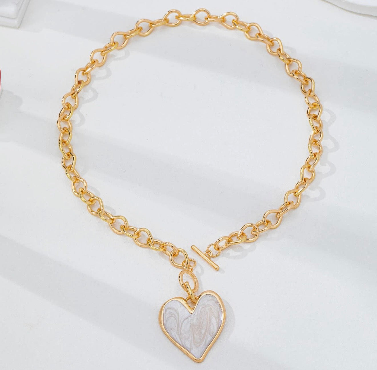 Heart Toggle Necklace