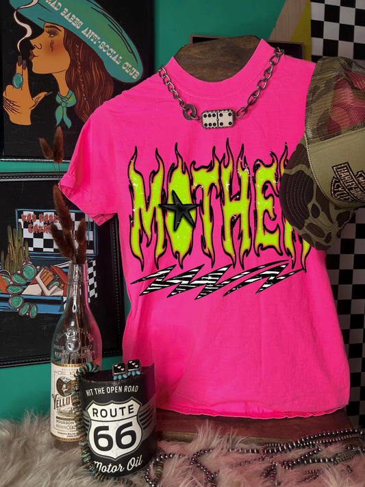 Grunge Mother Graphic Tee