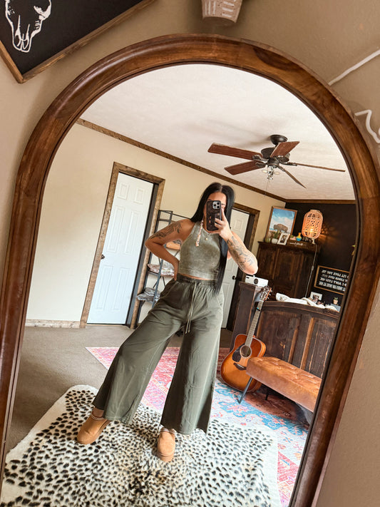 Olive Pants