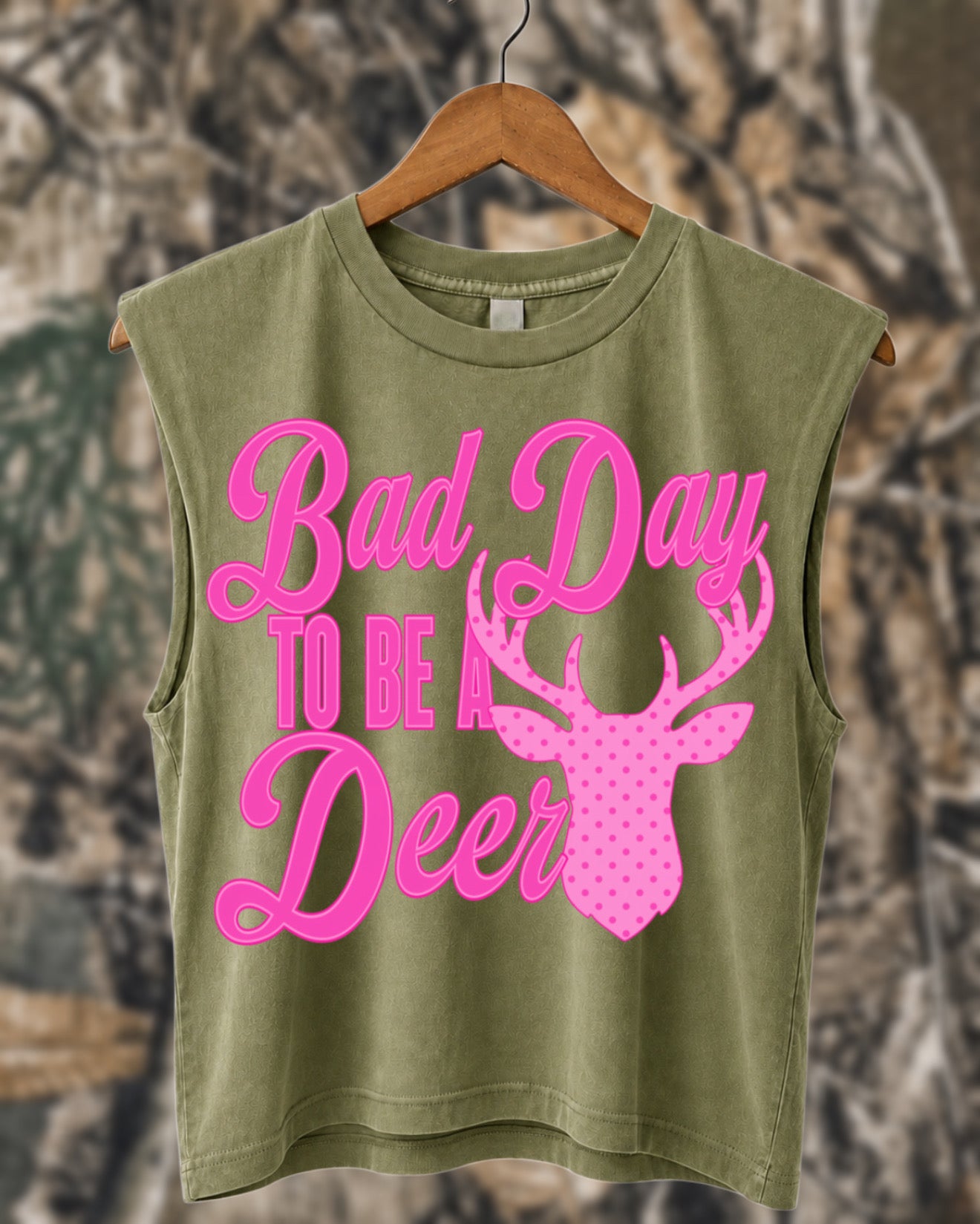 Bad Day To Be A Deer Muscle Tank