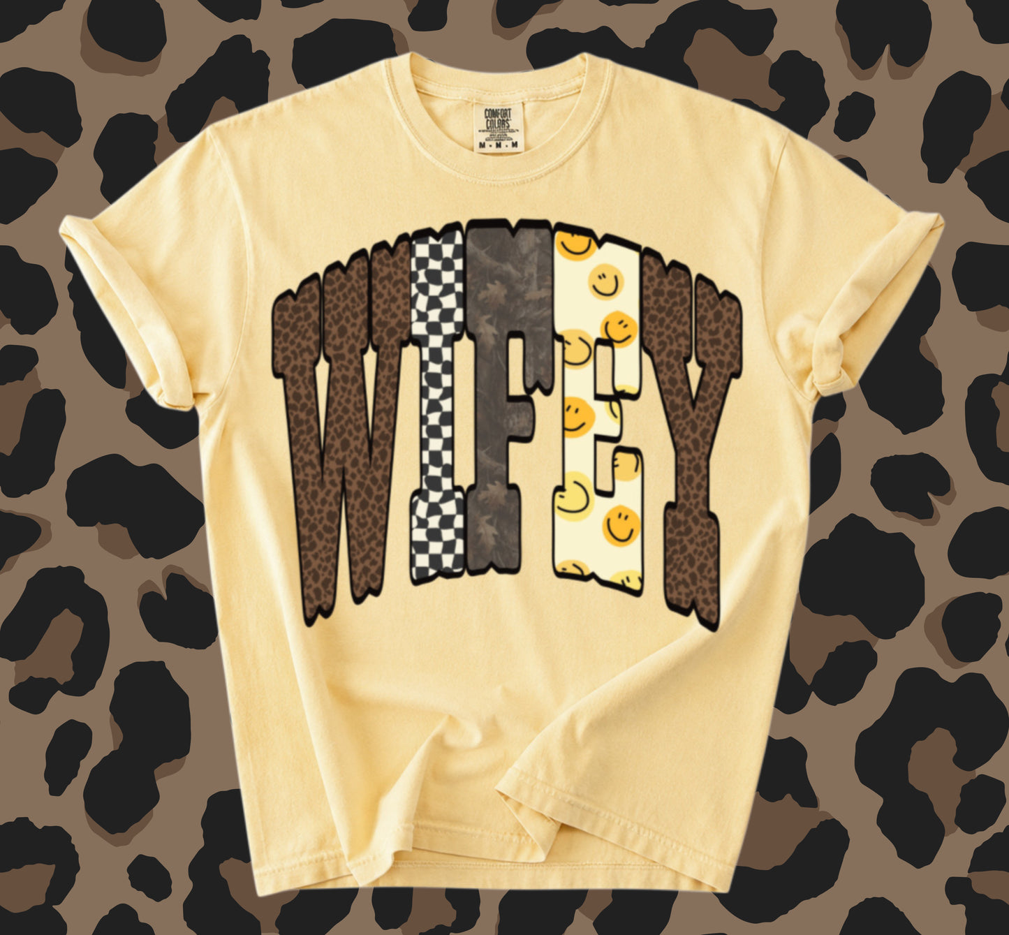 Smiley Wifey Graphic Tee