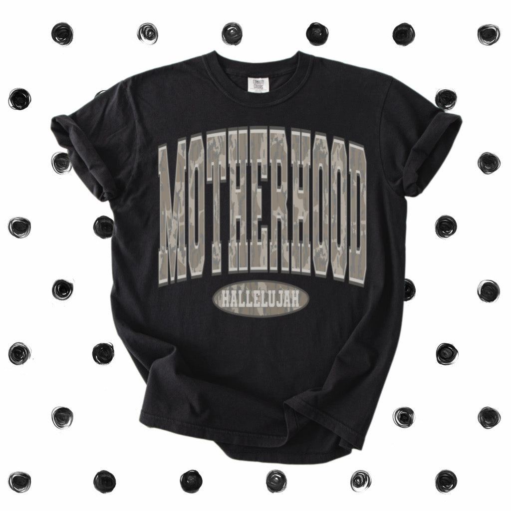 Motherhood Camo Tee