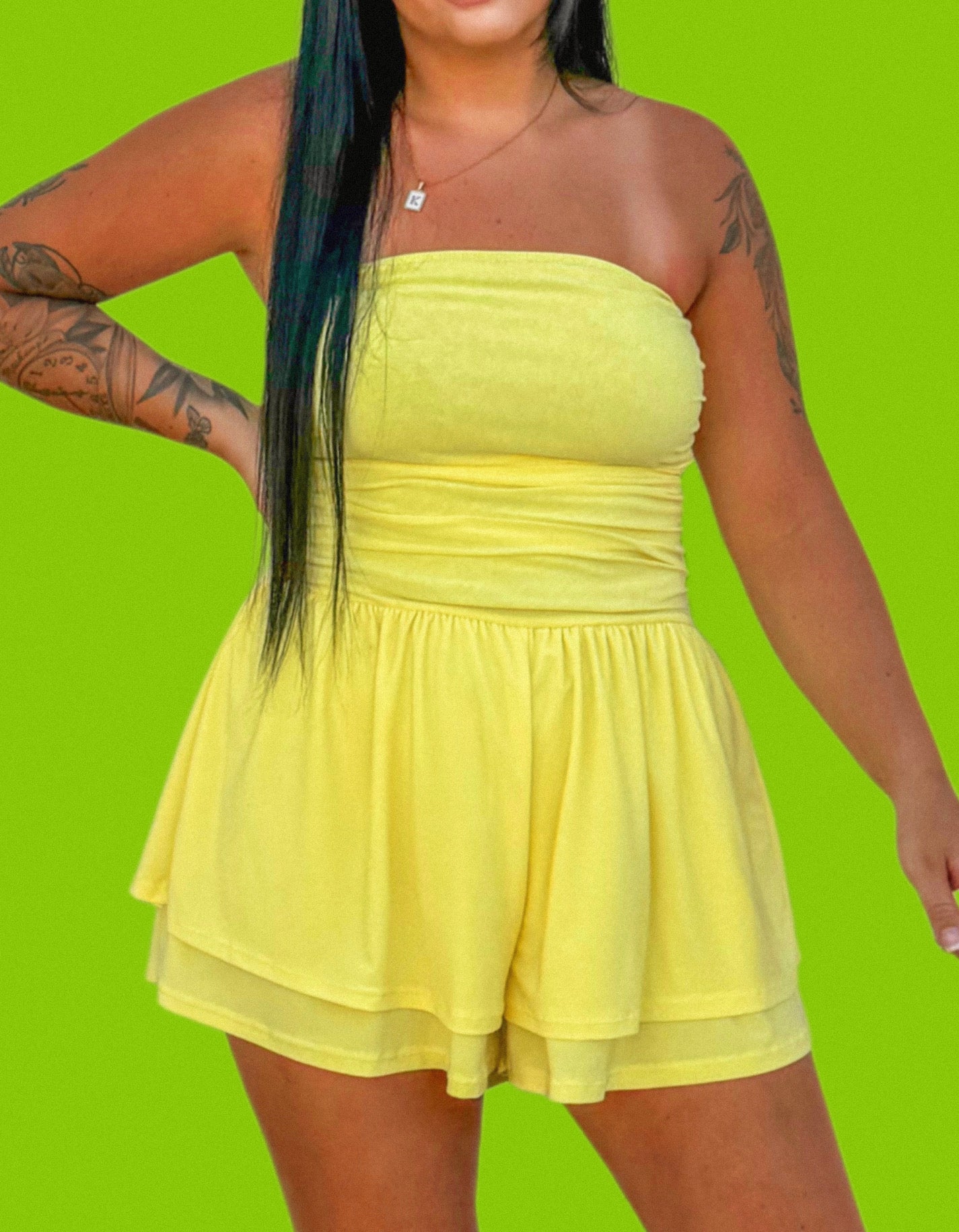 Yellow Romper